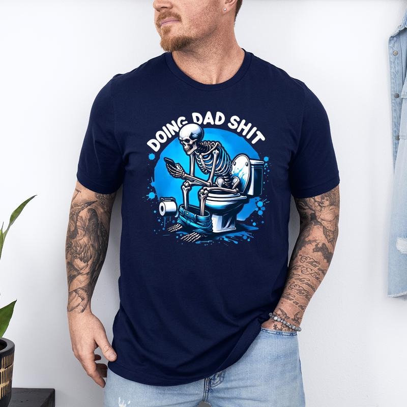 Doing Dad Shit Awesome Ever Funny Husband - Adult & Kids T-Shirts, Sweatshirts & Hoodies apparel design preview 1