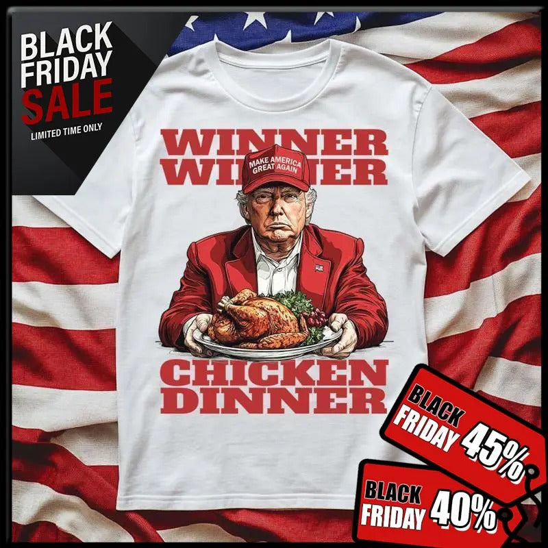 Don Ald Tru Mp Winner Chicken Dinner President Tr Ump - Adult & Kids T-Shirts, Sweatshirts & Hoodies apparel design preview 1