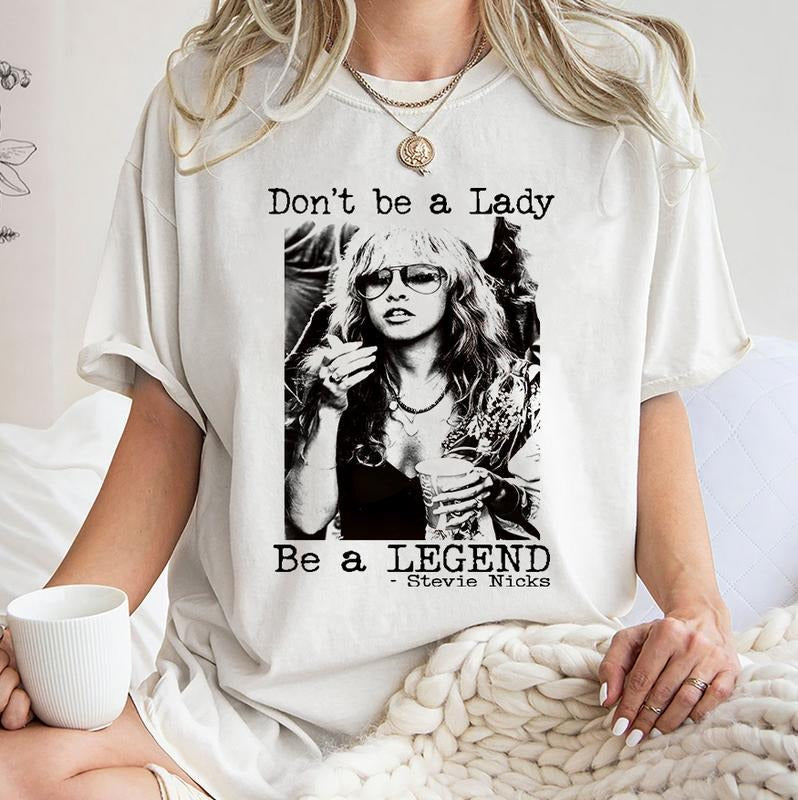 Don'T Be Lady Legend Vintage Stevie Nicks Tour 2024 - Adult & Kids T-Shirts, Sweatshirts & Hoodies apparel design preview 1
