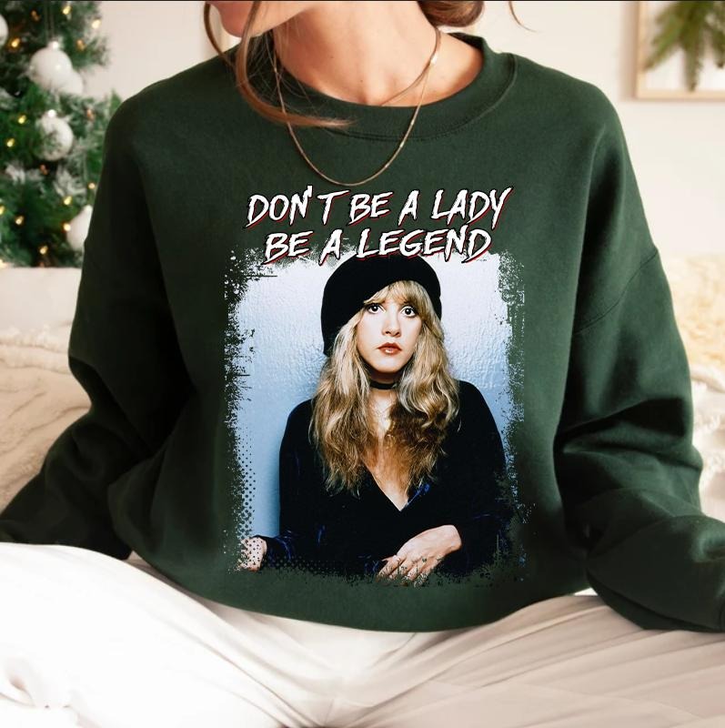 Don'T Be Lady Legend Vintage Stevie Nicks Short - Adult & Kids T-Shirts, Sweatshirts & Hoodies apparel design preview 1