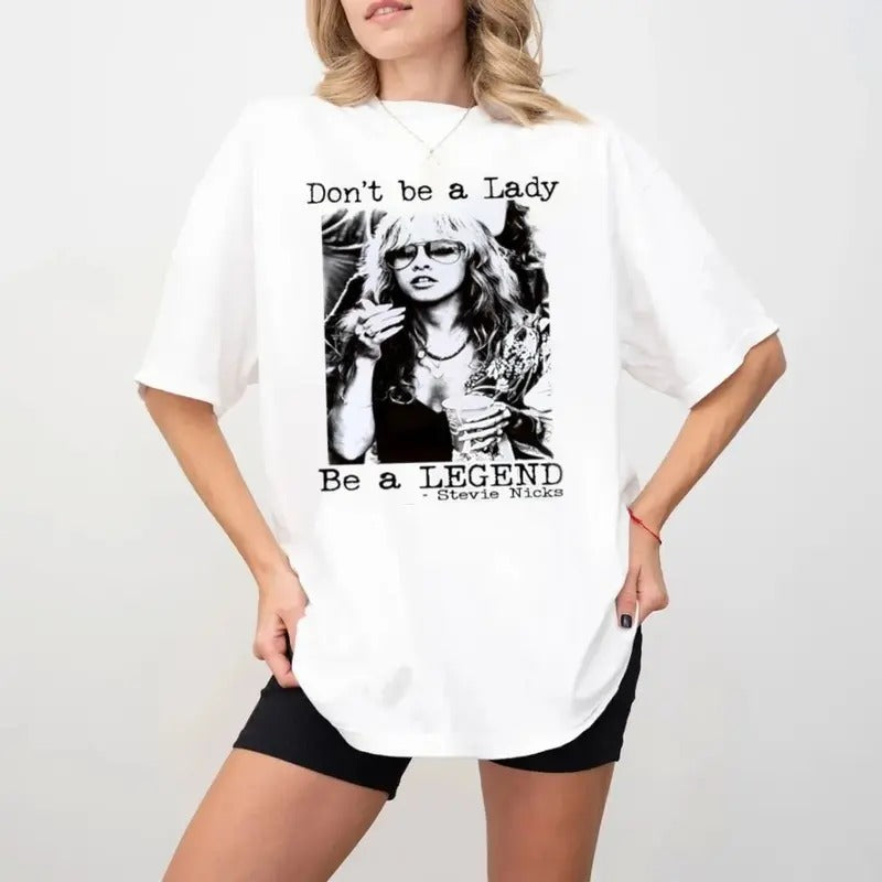Don'T Be Lady Legend St3v!3 N!Cks N!Ccks Short Sleeve - Adult & Kids T-Shirts, Sweatshirts & Hoodies apparel design preview 1