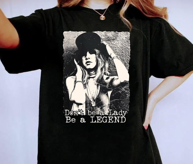 Don'T Be Lady Legend Stevie Nicks Live Concert 2024 - Adult & Kids T-Shirts, Sweatshirts & Hoodies apparel design preview 1