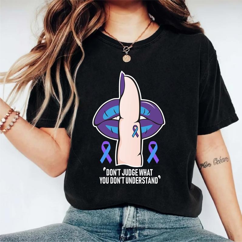 Don'T Judge What You Understand Rheumatoid Arthritis - Adult & Kids T-Shirts, Sweatshirts & Hoodies apparel design preview 1