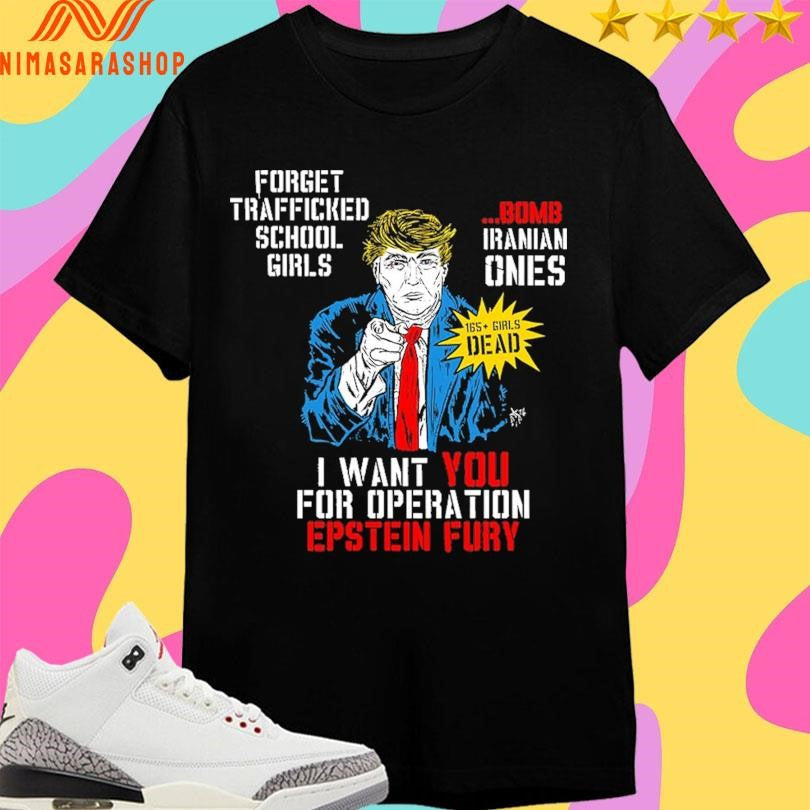 Donald Trump Forget Trafficked School Girls Bomb - Adult & Kids T-Shirts, Sweatshirts & Hoodies apparel design preview 1