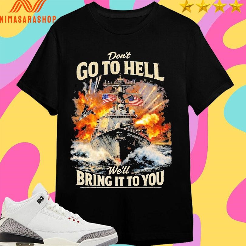 Don’t Go To Hell We’ll Bring It You - Adult & Kids T-Shirts, Sweatshirts & Hoodies apparel design preview 1