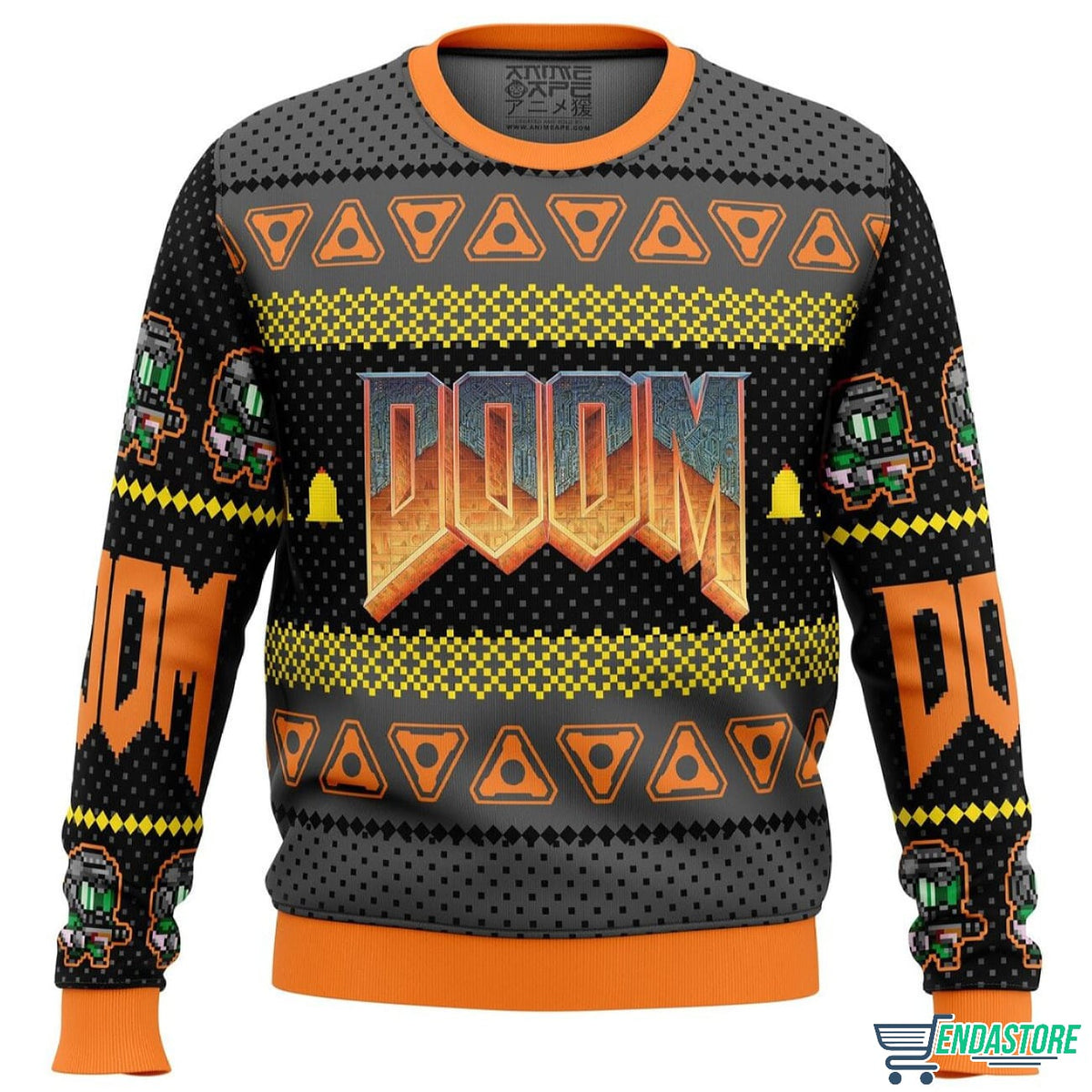 Doom 3D Ugly Christmas Sweater - Holiday Gift product image