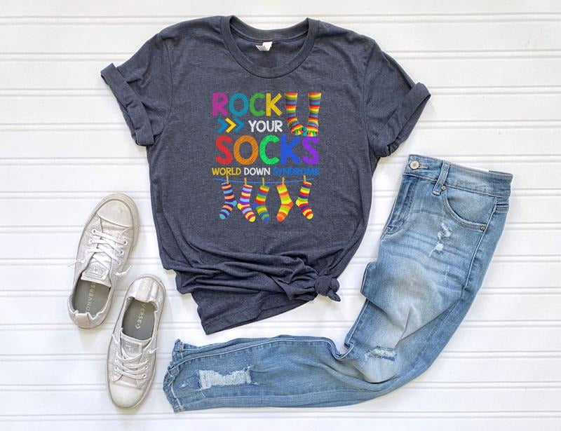 Down Syndrome Awareness Inspirational World Day - Adult & Kids T-Shirts, Sweatshirts & Hoodies apparel design preview 1