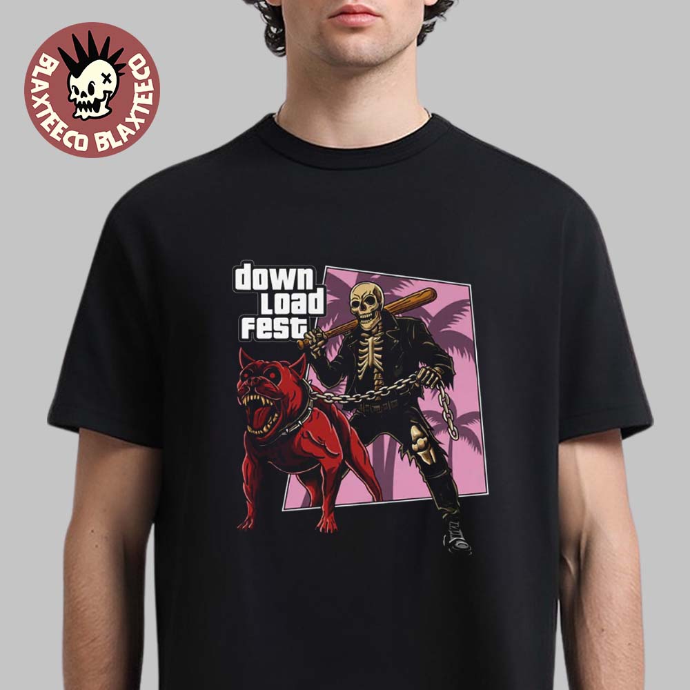 Download Festival 2026 Merch In Donnington UK From 10 - Adult & Kids T-Shirts, Sweatshirts & Hoodies apparel design preview 1