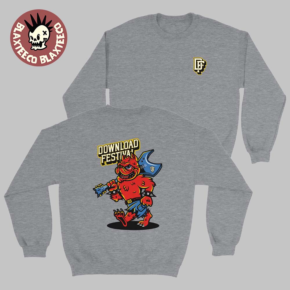 Download Festival 2026 Merch In Donnington UK From 10 - Adult & Kids T-Shirts, Sweatshirts & Hoodies apparel design preview 1