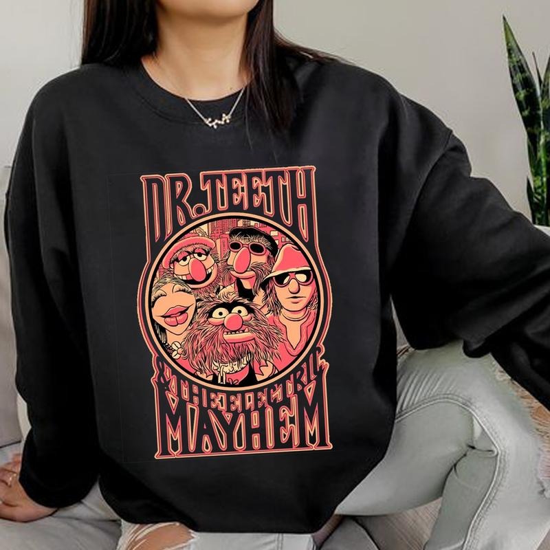 Dr.Teeth Electric Mayhem Family Vacation Muppets - Adult & Kids T-Shirts, Sweatshirts & Hoodies apparel design preview 1