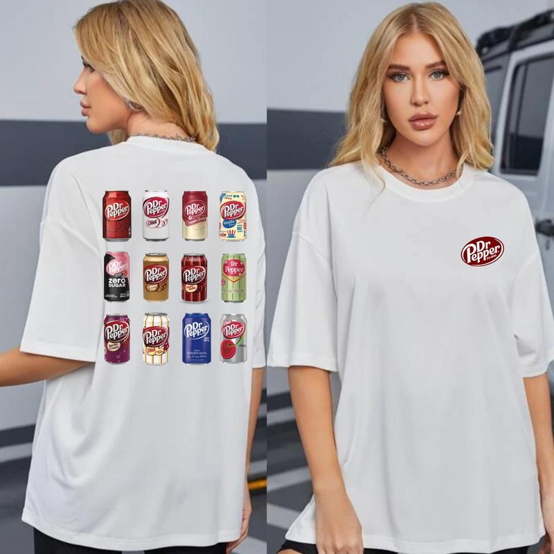 Dr Pepper 2 Sides - Adult & Kids T-Shirts, Sweatshirts & Hoodies apparel design preview 1