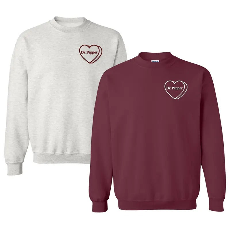 'Dr. Pepper Candy Heart' - Adult & Kids T-Shirts, Sweatshirts & Hoodies apparel design preview 1