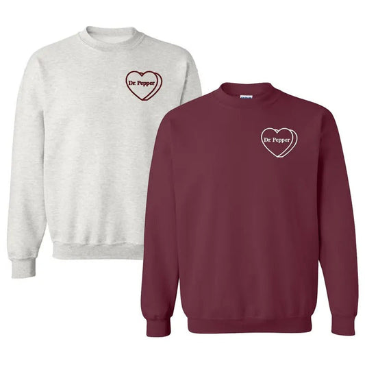 'Dr. Pepper Candy Heart' - Adult & Kids T-Shirts, Sweatshirts & Hoodies apparel design preview 1