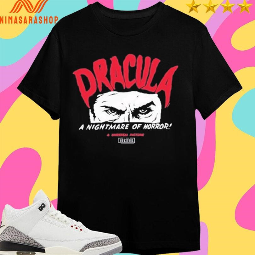 Dracula A Nightmare Of Horror 2026 - Adult & Kids T-Shirts, Sweatshirts & Hoodies apparel design preview 1