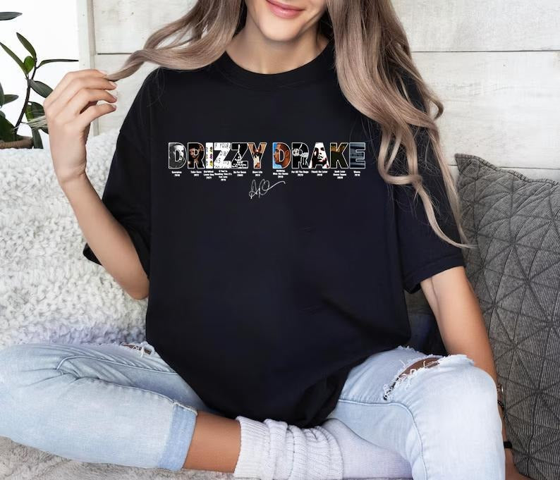 Drake Albums Cotton Womenswear - Adult & Kids T-Shirts, Sweatshirts & Hoodies apparel design preview 1