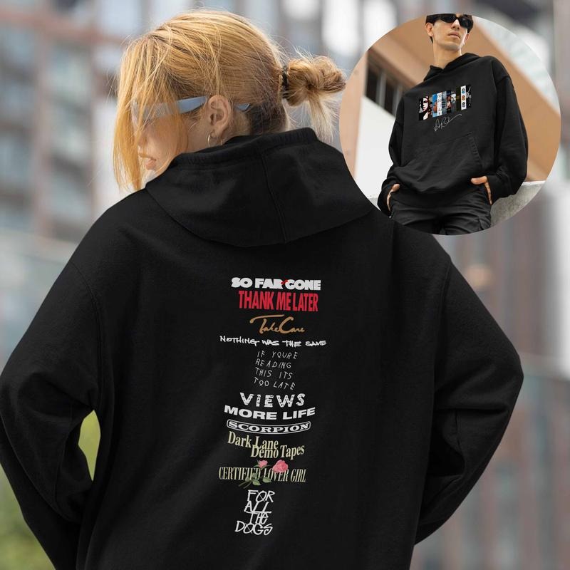 Drake Albums Drizzy 'S All Blur Tour Music - Adult & Kids T-Shirts, Sweatshirts & Hoodies apparel design preview 1