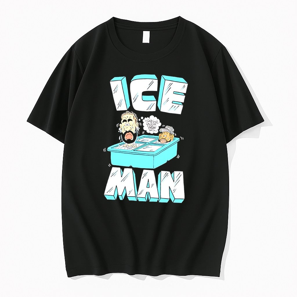 Drake Iceman Album 2026 Paint Caricature Sweater Jpg - Adult & Kids T-Shirts, Sweatshirts & Hoodies apparel design preview 1