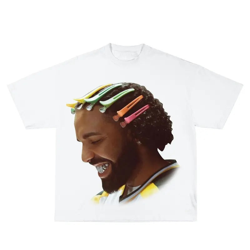 Drake Inspired Vintage Heavy Cotton Basketball 90 S - Adult & Kids T-Shirts, Sweatshirts & Hoodies apparel design preview 1