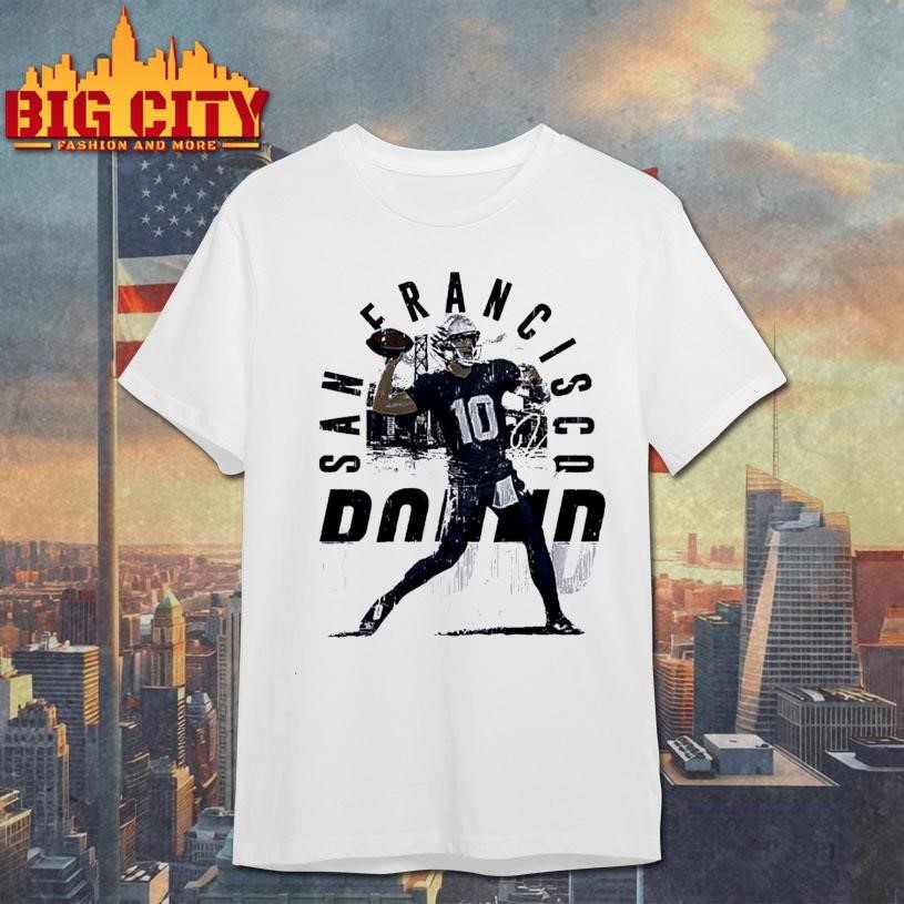 Drake Maye New England San Francisco Bound Signature - Adult & Kids T-Shirts, Sweatshirts & Hoodies apparel design preview 1