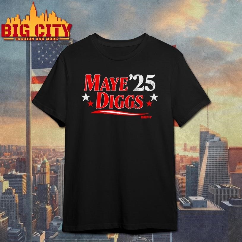 Drake Maye-Stefon Diggs '25 - Adult & Kids T-Shirts, Sweatshirts & Hoodies apparel design preview 1