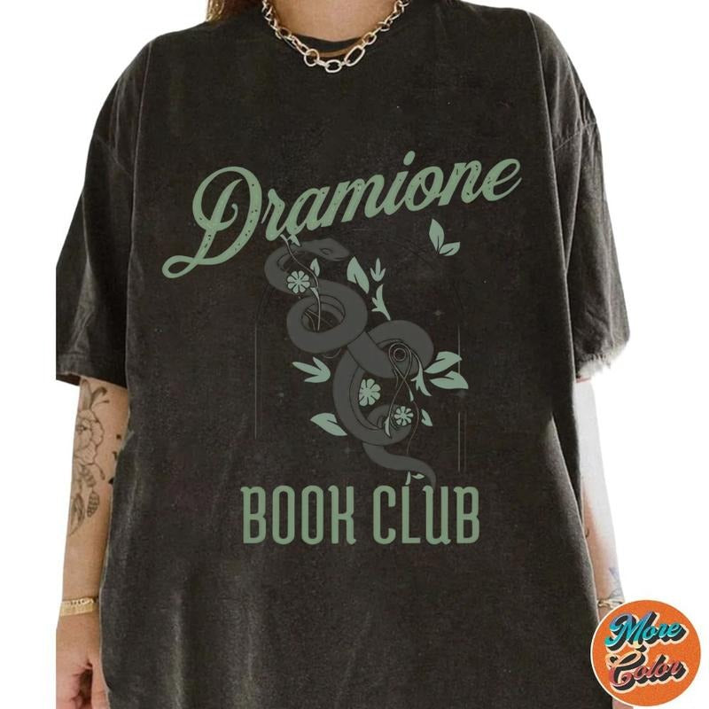 Dramione Book Club Cotton Crew Neck Size S 4XL - Adult & Kids T-Shirts, Sweatshirts & Hoodies apparel design preview 1