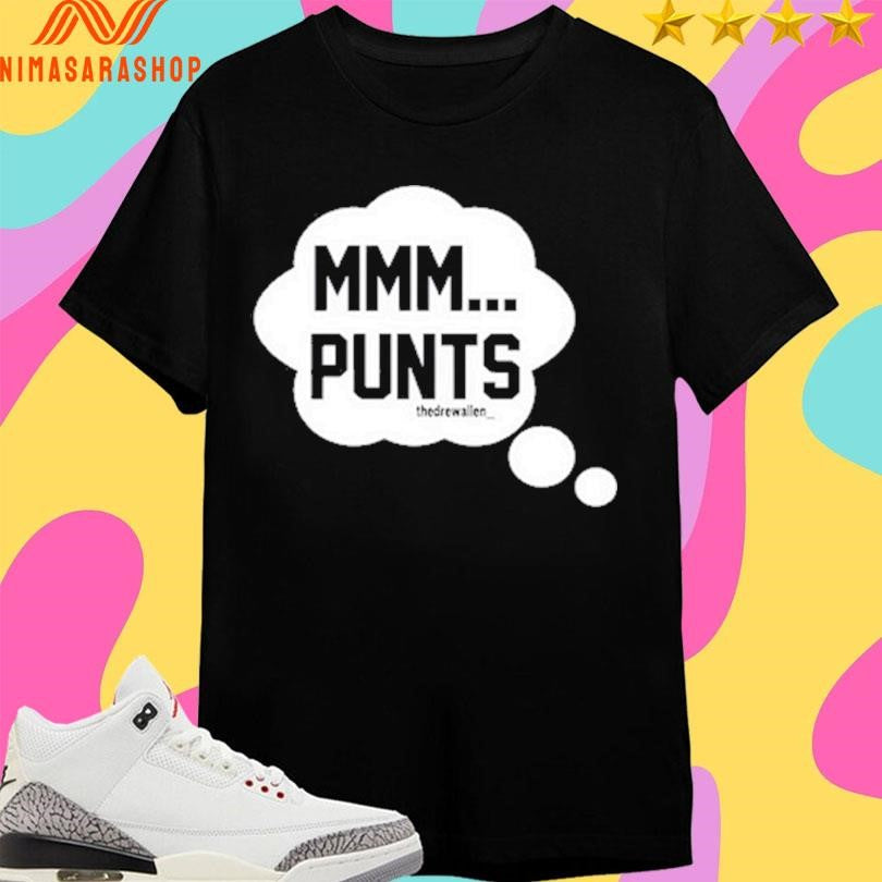 Drew Allen Mmm Punts - Adult & Kids T-Shirts, Sweatshirts & Hoodies apparel design preview 1