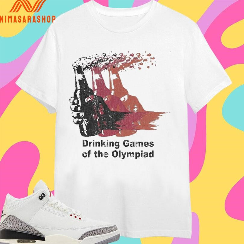 Drinking Games Of The Olympiad - Adult & Kids T-Shirts, Sweatshirts & Hoodies apparel design preview 1