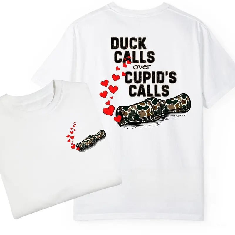 Duck Call 2 Sided Hunter - Adult & Kids T-Shirts, Sweatshirts & Hoodies apparel design preview 1