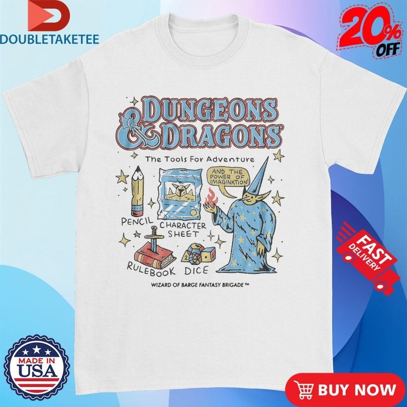 Dungeons And Dragons The Tools For Adventure Wizard - Adult & Kids T-Shirts, Sweatshirts & Hoodies apparel design preview 1