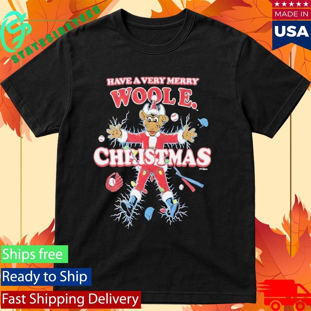 Durham Bulls Have A Very Merry Wool E Christmas - Adult & Kids T-Shirts, Sweatshirts & Hoodies apparel design preview 1