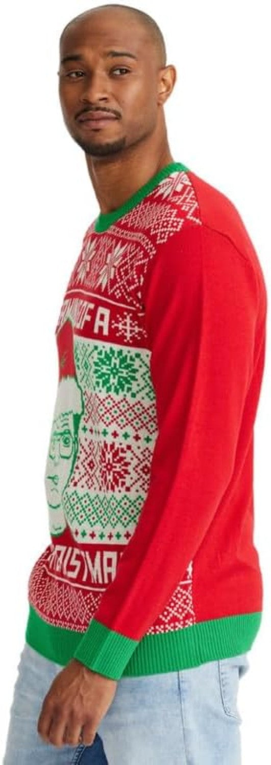 Ripple Junction The Office Unisex Pullover Dreaming of A Dwight Christmas Christmas Sweater - Holiday Gift product image 3