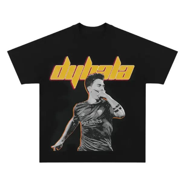 Dybala Y2k Soccer Sport Fan Cotton Comfort Menswear - Adult & Kids T-Shirts, Sweatshirts & Hoodies apparel design preview 1