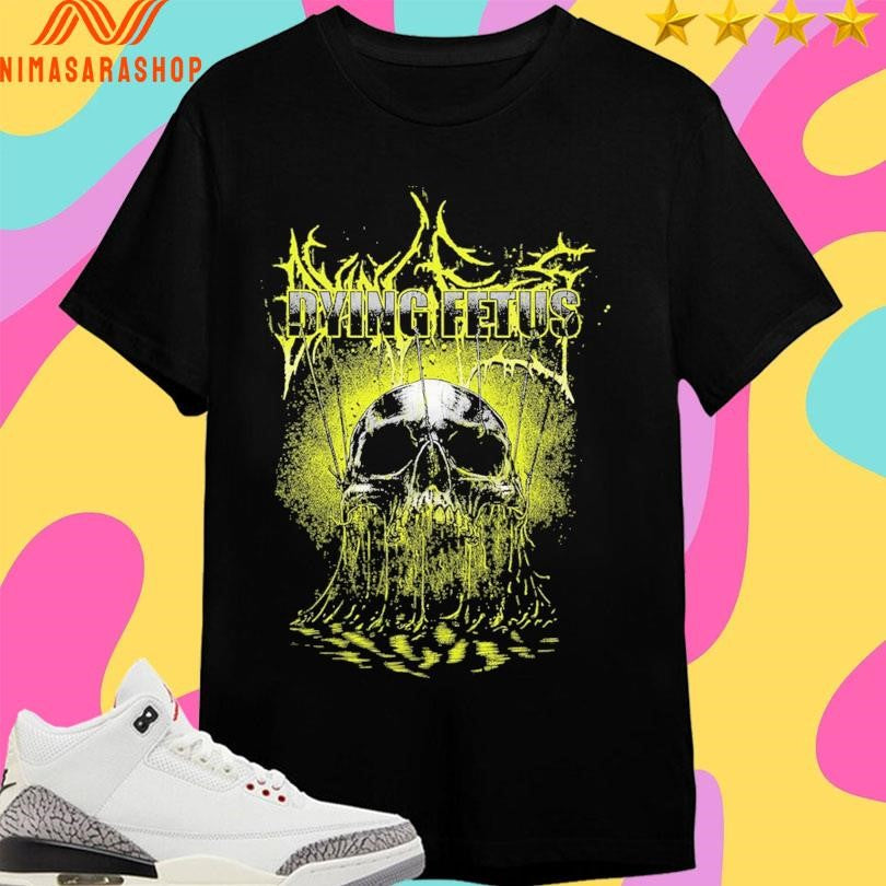 Dying Fetus Blood Pool Skull - Adult & Kids T-Shirts, Sweatshirts & Hoodies apparel design preview 1