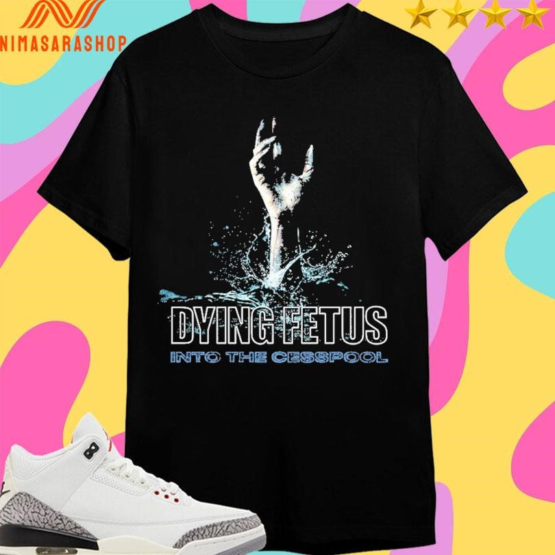 Dying Fetus Into The Cesspool Hand - Adult & Kids T-Shirts, Sweatshirts & Hoodies apparel design preview 1
