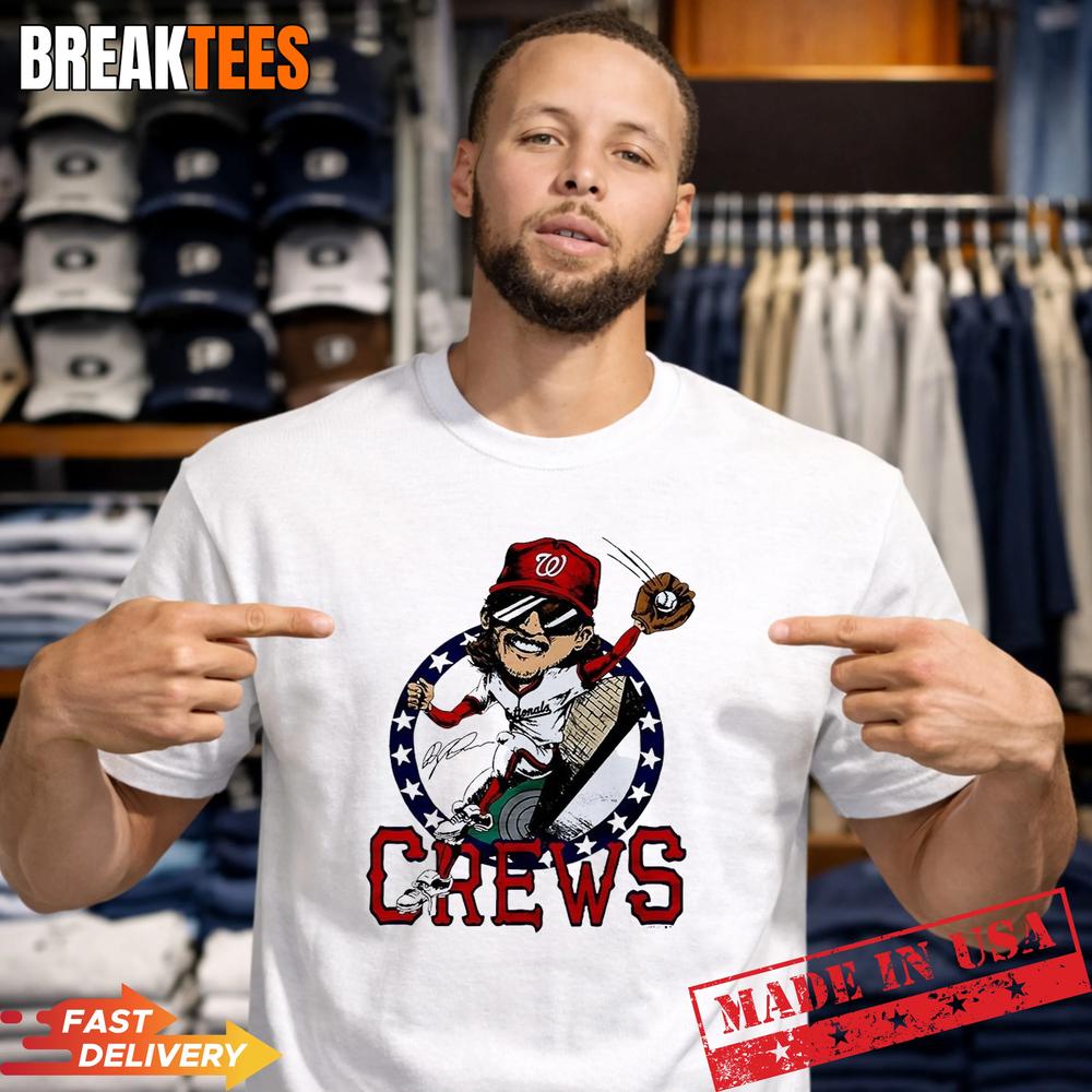 Dylan Crews Washington Nationals Baseball - Adult & Kids T-Shirts, Sweatshirts & Hoodies apparel design preview 1