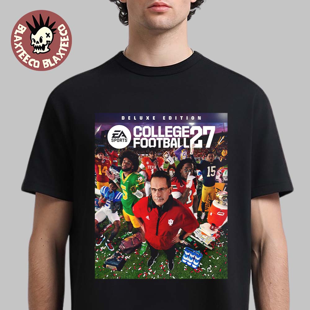 EA Sports College Football 27 Deluxe Edition Cover - Adult & Kids T-Shirts, Sweatshirts & Hoodies apparel design preview 1