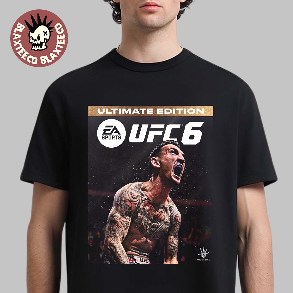 EA Sports UFC 6 Max Holloway Ultimate Edition Cover - Adult & Kids T-Shirts, Sweatshirts & Hoodies apparel design preview 1