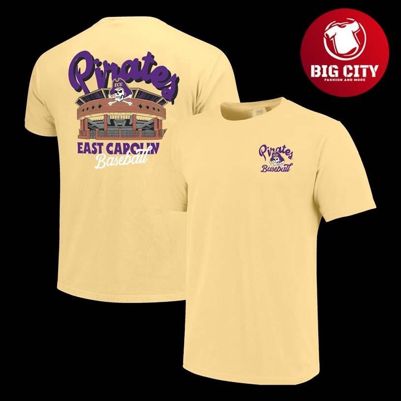ECU Pirates Powder Purple Stadium Two Sided - Adult & Kids T-Shirts, Sweatshirts & Hoodies apparel design preview 1