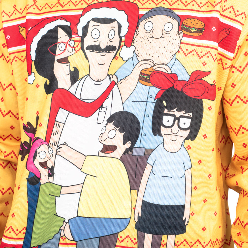 Bob's Burgers Family Hug Graphic Sweater - Gift for Family Celebrations product image 3