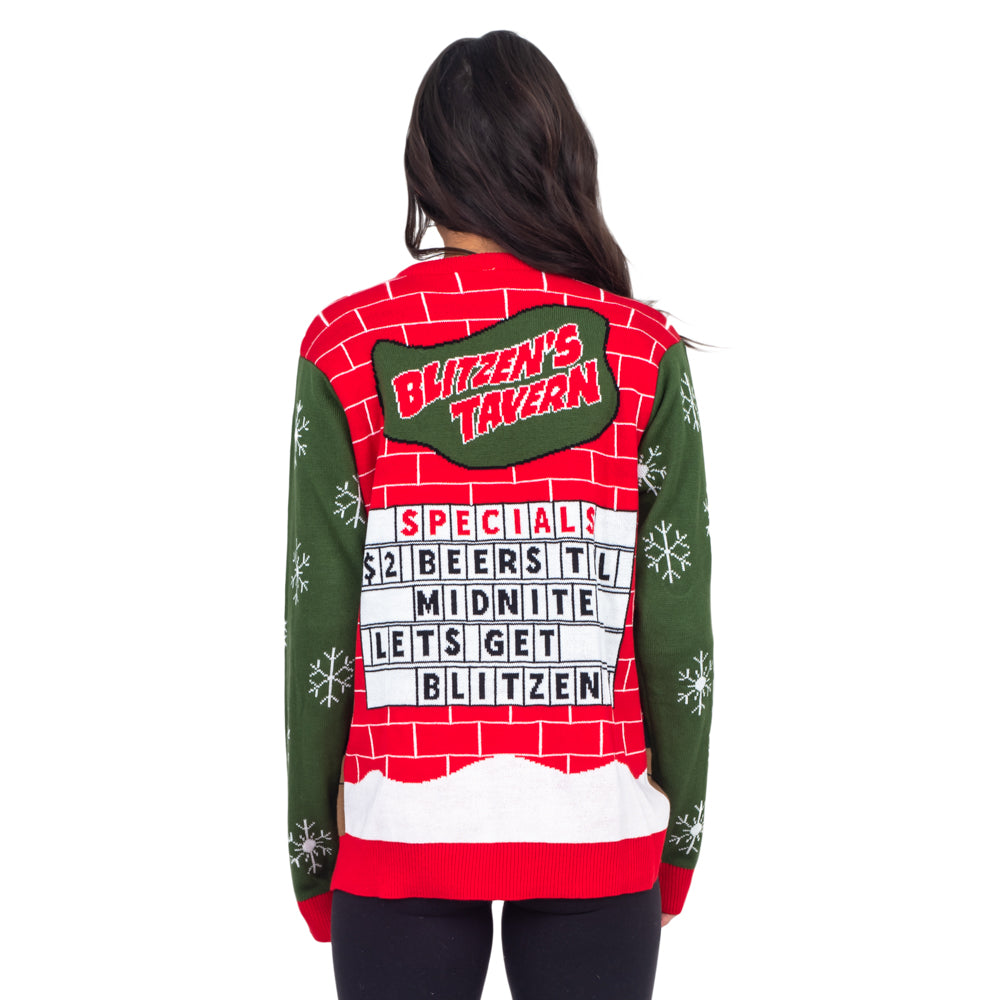 Blitzen's Tavern Beverage Graphic Sweater - Gift Idea product image 4