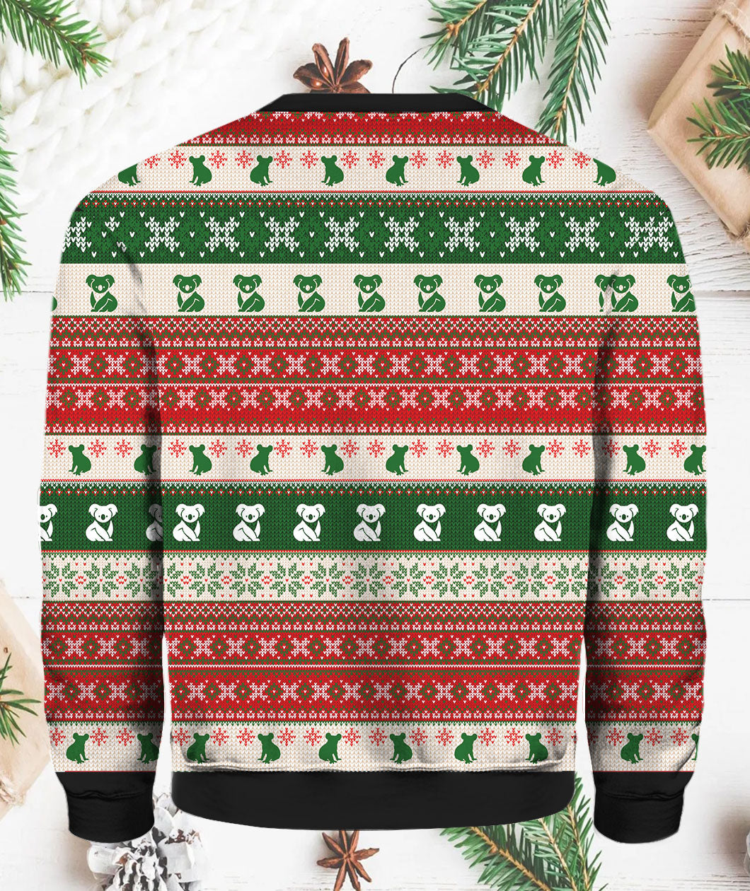 Koala Have Yourself A Fair Dinkum 3D Christmas Sweater - Holiday Gift product image 2