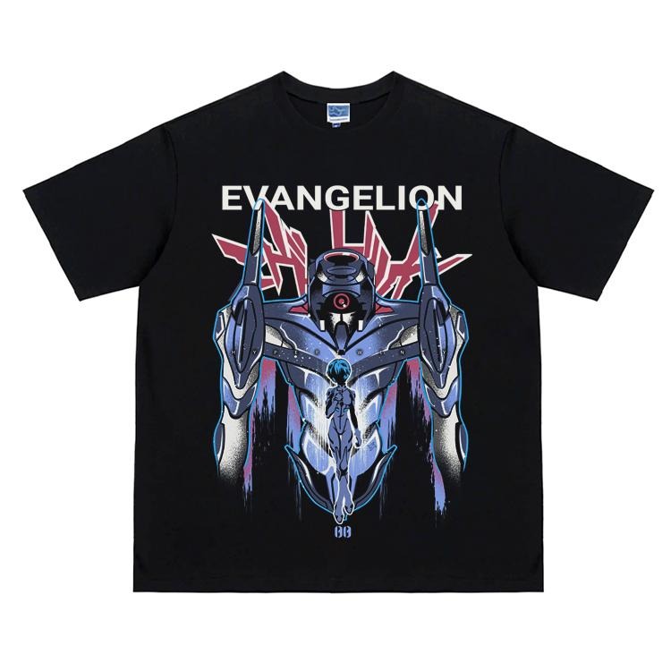 EVA "Unit00" Vintage Anime 100% Cotton Original Top - Adult & Kids T-Shirts, Sweatshirts & Hoodies apparel design preview 1