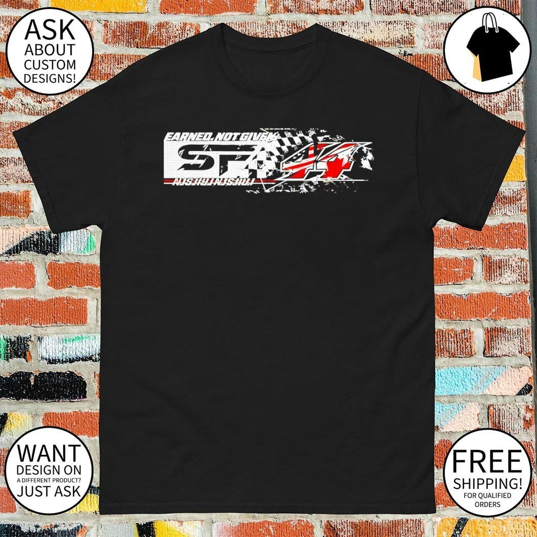 Earned Not Given 44 American flag Racing 2026 - Adult & Kids T-Shirts, Sweatshirts & Hoodies apparel design preview 1