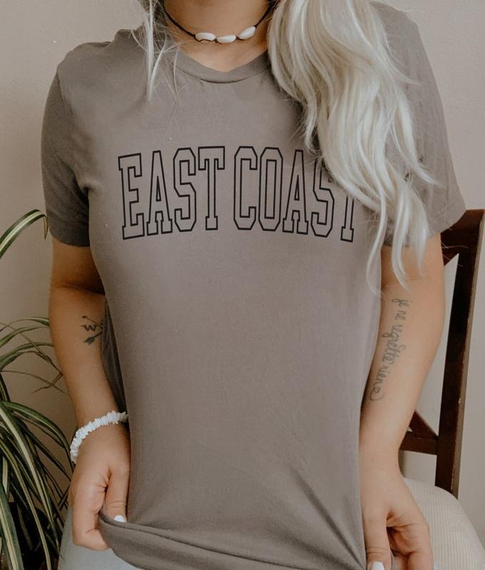 East Coast Hometown Local North Carolina Florida Soft - Adult & Kids T-Shirts, Sweatshirts & Hoodies apparel design preview 1
