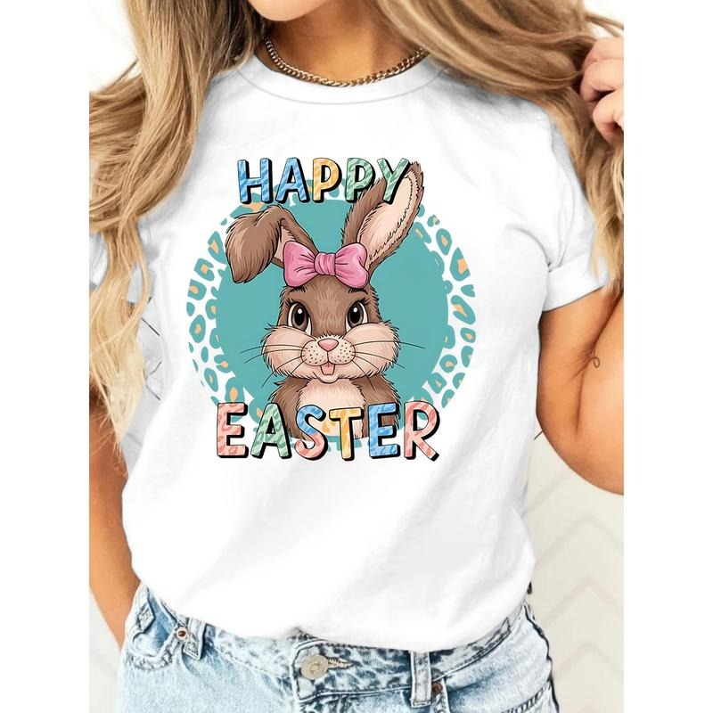 Easter Bunny Print Short Sleeve - Adult & Kids T-Shirts, Sweatshirts & Hoodies apparel design preview 1