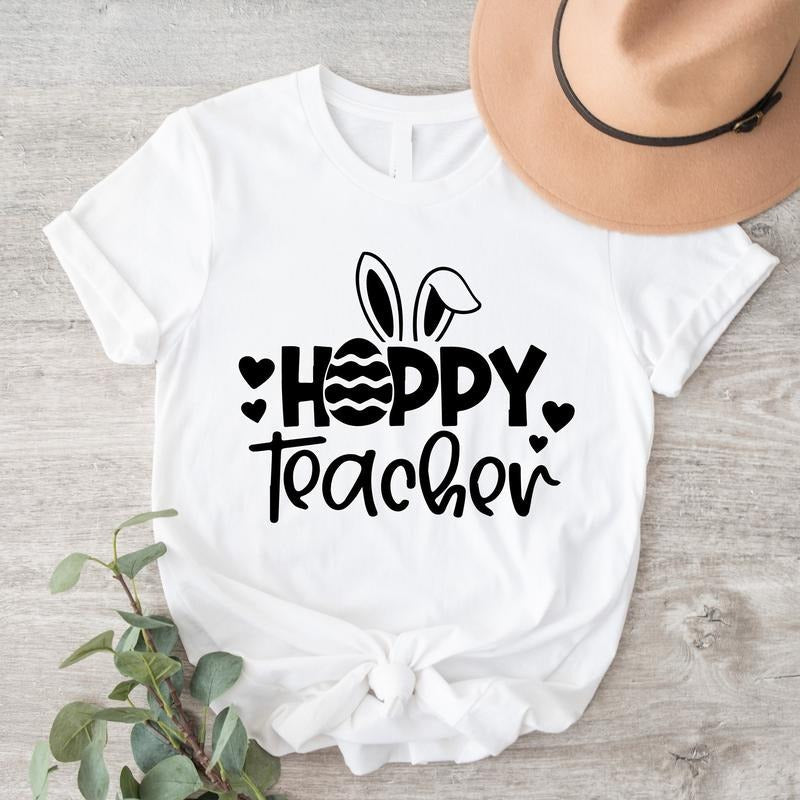 Easter Teacher Happy Matching Squad Spring - Adult & Kids T-Shirts, Sweatshirts & Hoodies apparel design preview 1