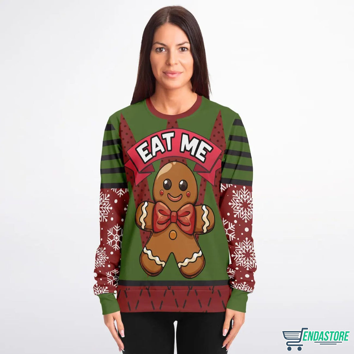 Eata Me Gingerbread 3D Christmas Sweater - Holiday Gift product image