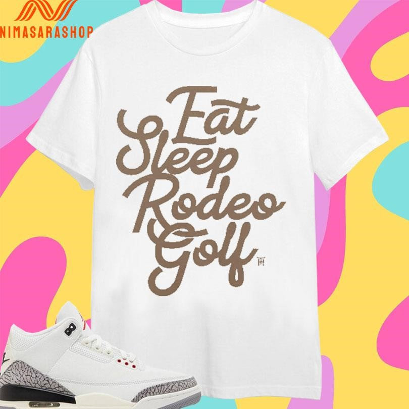 Eat Sleep Rodeo Golf - Adult & Kids T-Shirts, Sweatshirts & Hoodies apparel design preview 1