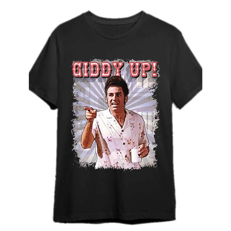 Eh? True North Strong Free Giddy Up Cosmo Kramer - Adult & Kids T-Shirts, Sweatshirts & Hoodies apparel design preview 1