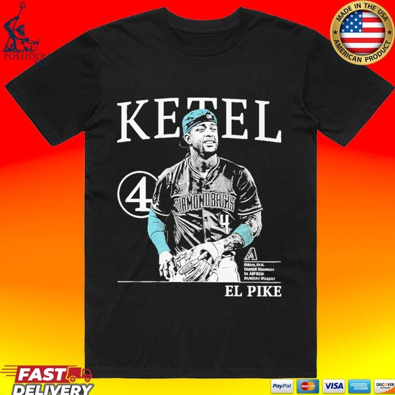 D-backs Ketel Marte El Pike - Adult & Kids T-Shirts, Sweatshirts & Hoodies apparel design preview 1